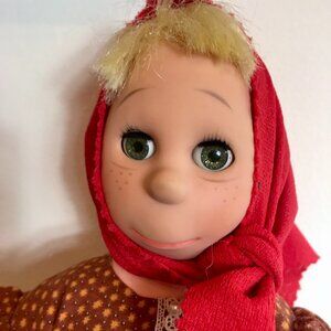 Rare Vintage Poor Pitiful Pearl Doll w/Dress Signed Pullan Fair Used Condition